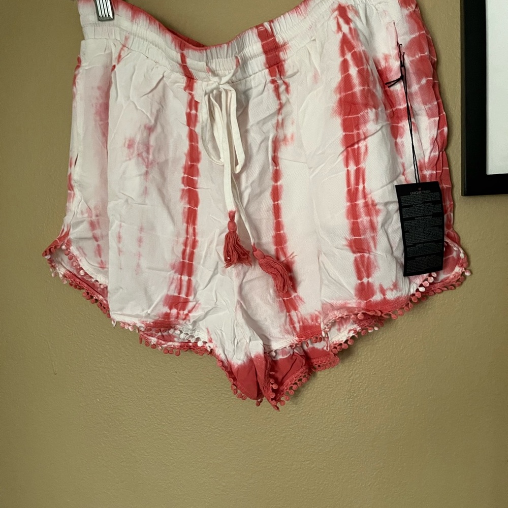 Tie-dyed shorts